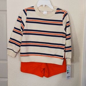 Carter's boys sweater and shorts set 24 months NWT